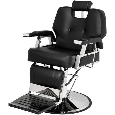 OmySalon Barber Chair Heavy Duty Reclining Salon Chair for Hair Stylist, All Purpose Hairdressing Chair, Barbershop Tattoo Shampoo Equipment