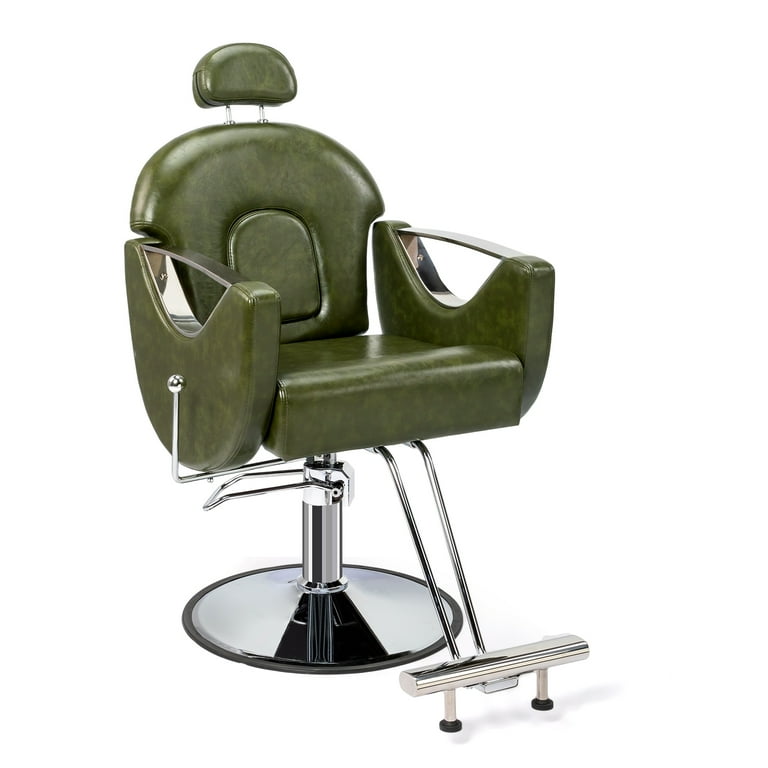 OmySalon Heavy Duty Barber Chair, Styling Chair for Hair Salon