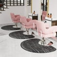 OmySalon 3’x4’ Anti Fatigue Salon Mat, Barber Chair Matt with Round