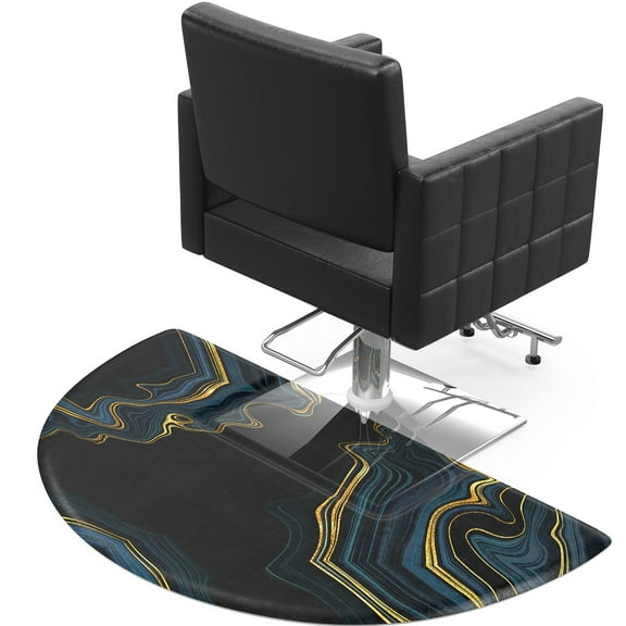 OmySalon Salon Mat for Hair Stylist Anti Fatigue, Square Base Barber Floor Mat