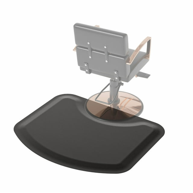 OmySalon Salon Mat for Hair Stylist Anti Fatigue, Thick Barber Chair