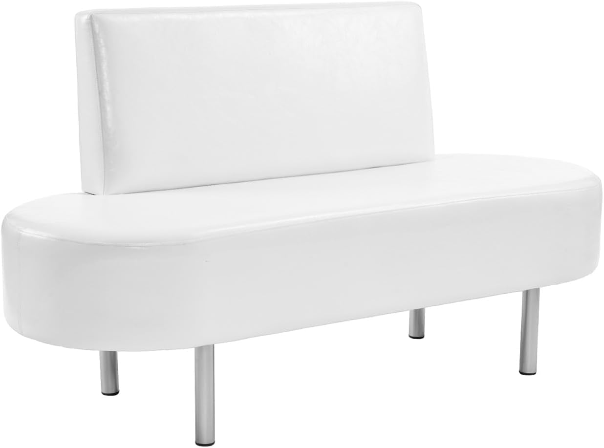 OmySalon Waiting Room Bench Seating, Salon Reception Chairs Leather