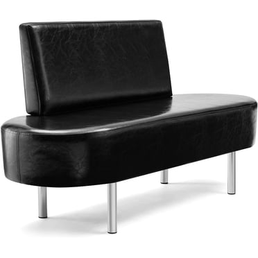 OmySalon Modern White Waiting Room Bench Seating for Home & Office ...