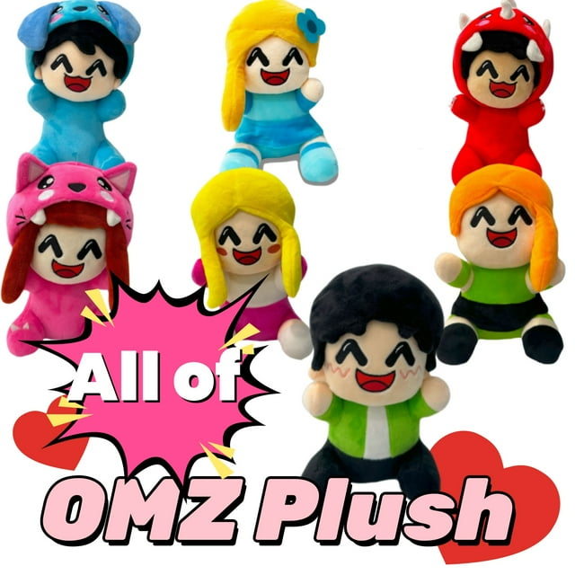 Omz Crew Crystal Plush Adorable and Shiny Plush Toy for Fans