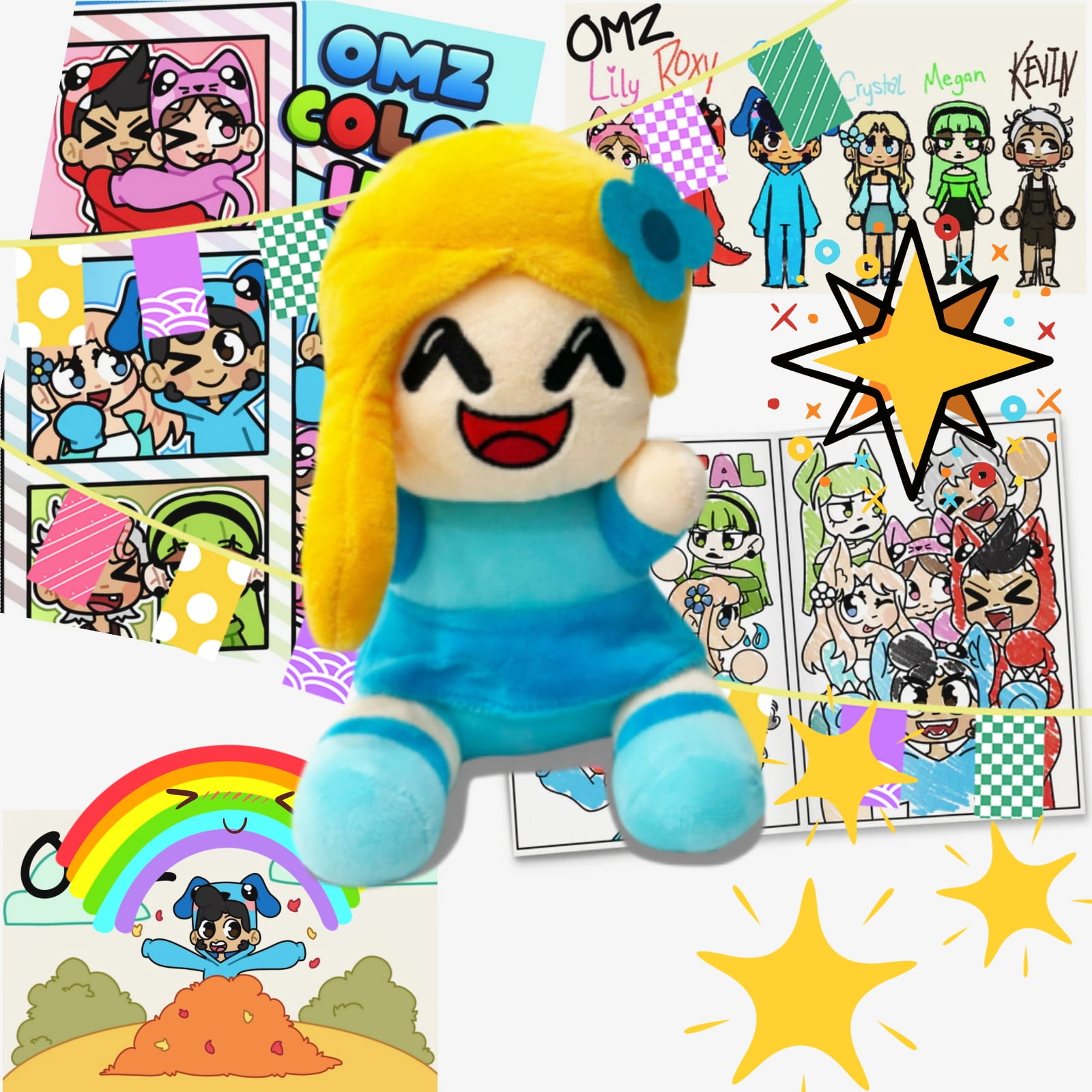 Omz Plush, 7.8" Omz Crew Plushies, Exquisite Plush Toy Gift, Plush Game ...