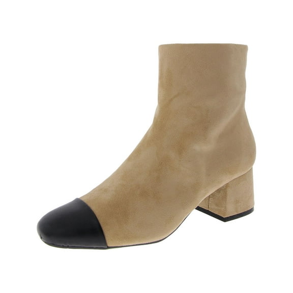 On 34th Womens Janette Faux Suede Block Heel Booties