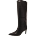thumbnail image 1 of On 34th Womens Rachelle Faux Leather Pointed Toe Knee-High Boots, 1 of 1