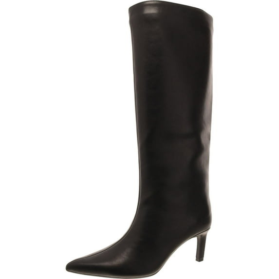 On 34th Womens Rachelle Faux Leather Pointed Toe Knee-High Boots