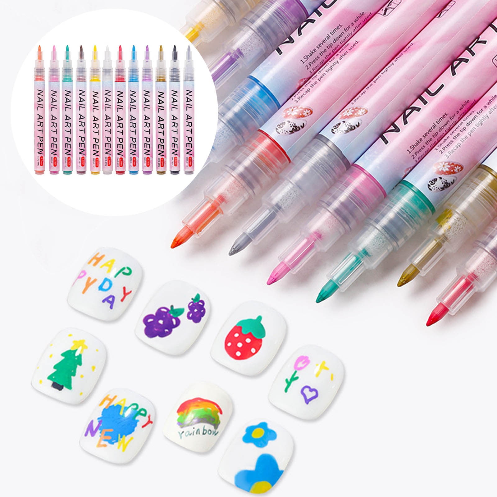 On A New Journey Of Creativity The Multifunctional Marker Pen Igniting Imagination [12x4ML] for