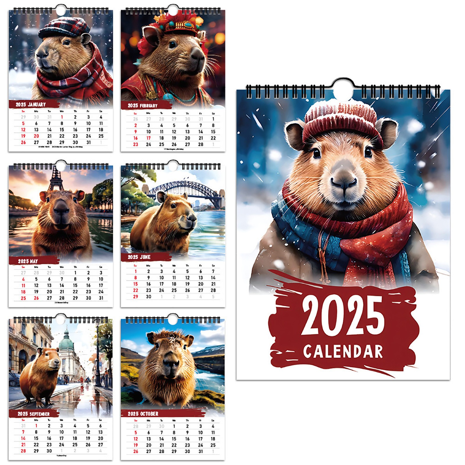 " On A Thrilling Adventure With Water Exploration 2025 Calendar 