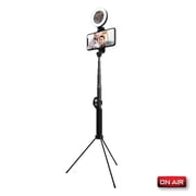 On Air Selfie Stick Tripod, 5" Ring Light with Extendable Tripod, USB-Powered