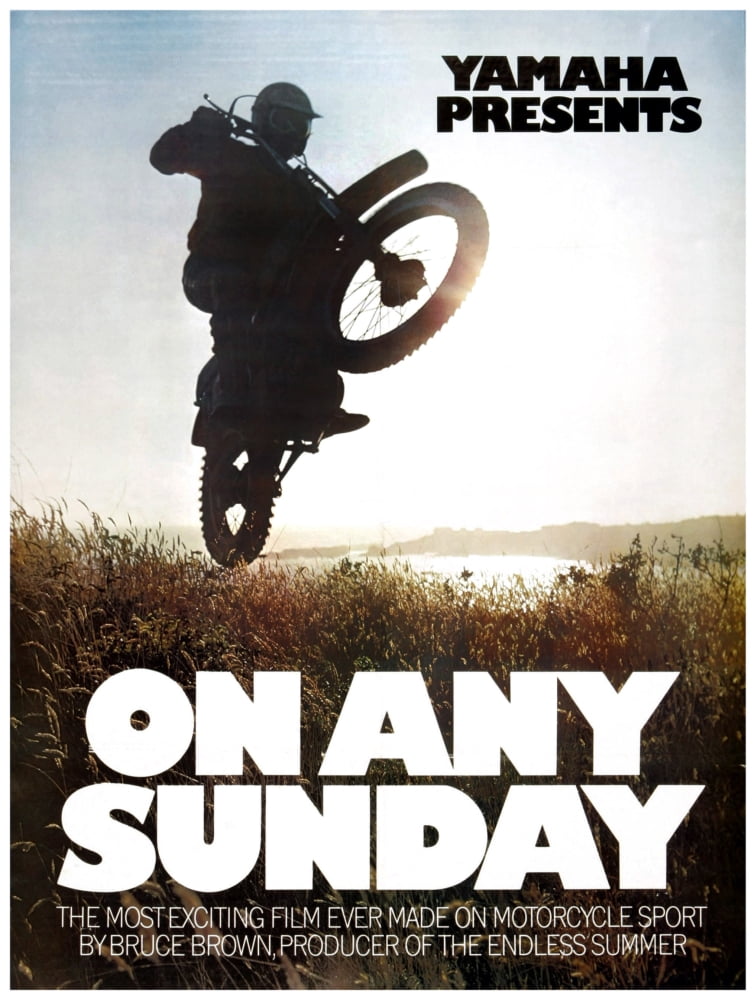 On Any Sunday Canvas Art -  (11 x 17)