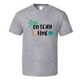 thumbnail image 1 of On Beach Time Tee Novelty Tropical Summertime Beach Lover T Shirt, 1 of 1