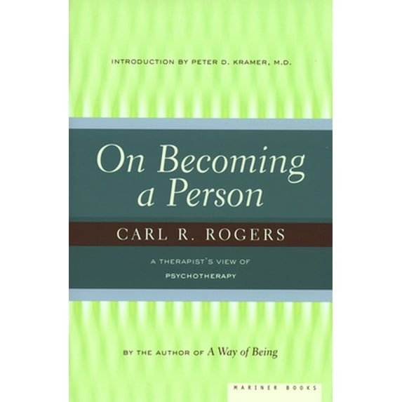 Pre-Owned On Becoming a Person: A Therapist's View of Psychotherapy (Paperback) 039575531X 9780395755310