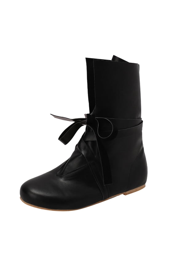 On Boots For Men Retro Punk Style Leather Casual Shoes With Soft Comfortable Lacing And Non Flat Sole Design