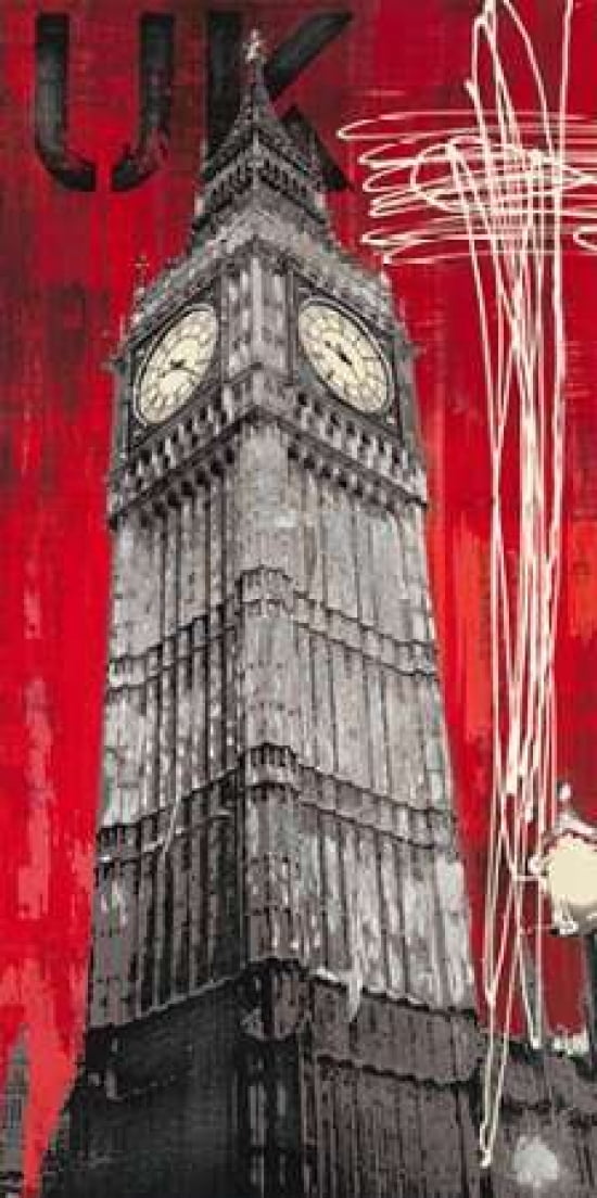 On British Time Canvas Art - Evangeline Taylor (10 x 20)