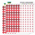 thumbnail image 1 of On Call Dots Planner Calendar Scrapbooking Crafting Stickers - Red - Opaque, 1 of 3