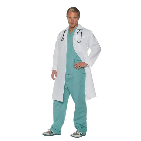 Underwraps On Call Doctor Adult Costume, XX-Large Male