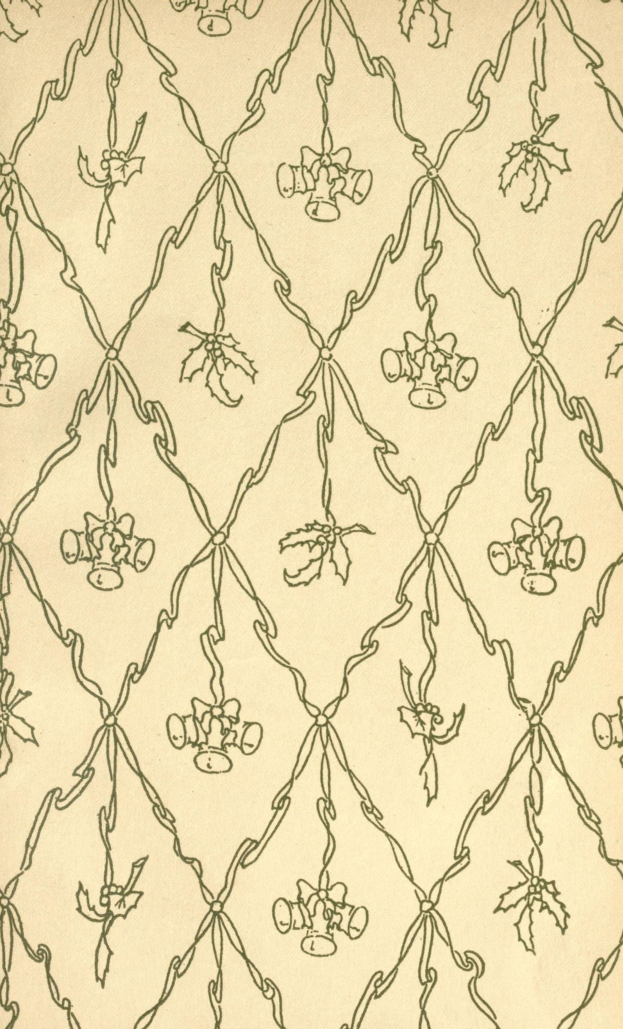 On Christmas day in the evening 1910 Endpaper Canvas Art - Charles Relyea (18 x 24)