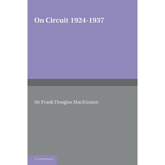 On Circuit 1924 1937, (Paperback)