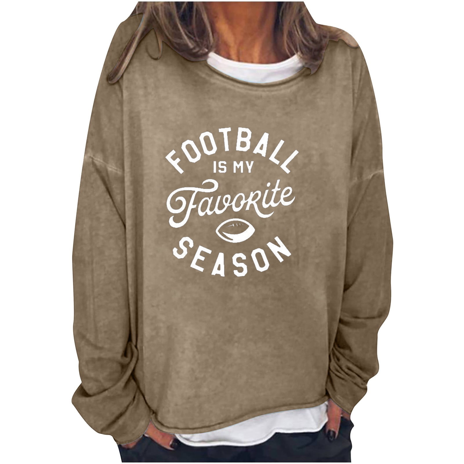 NFL Women's Shirt - Grey - L