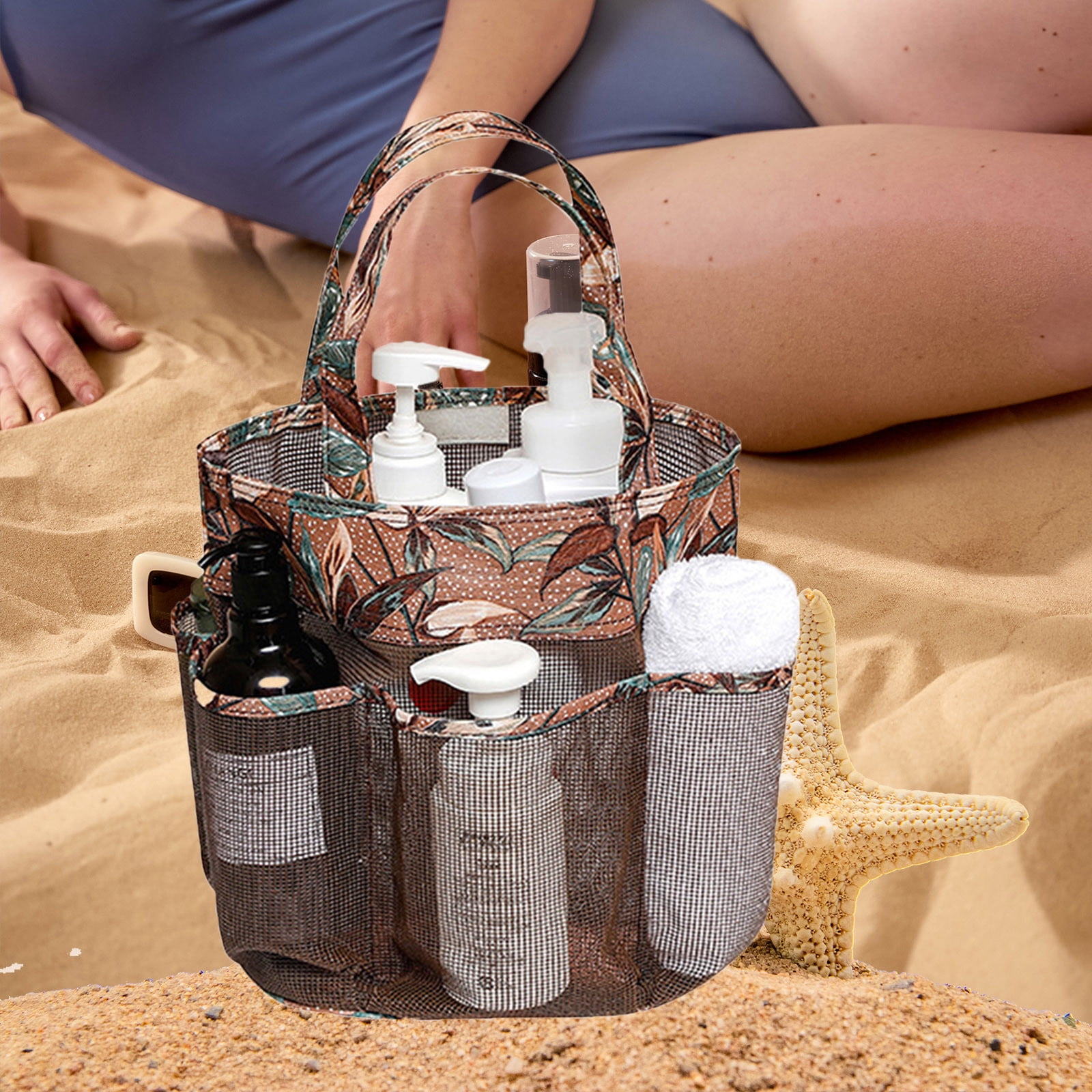 On Clearance beach Bags, Sandproof, Mesh Beach Bag for Swim Pool Bag