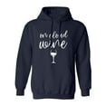 thumbnail image 1 of On Cloud Wine Adult Hooded Sweatshirt, 1 of 3