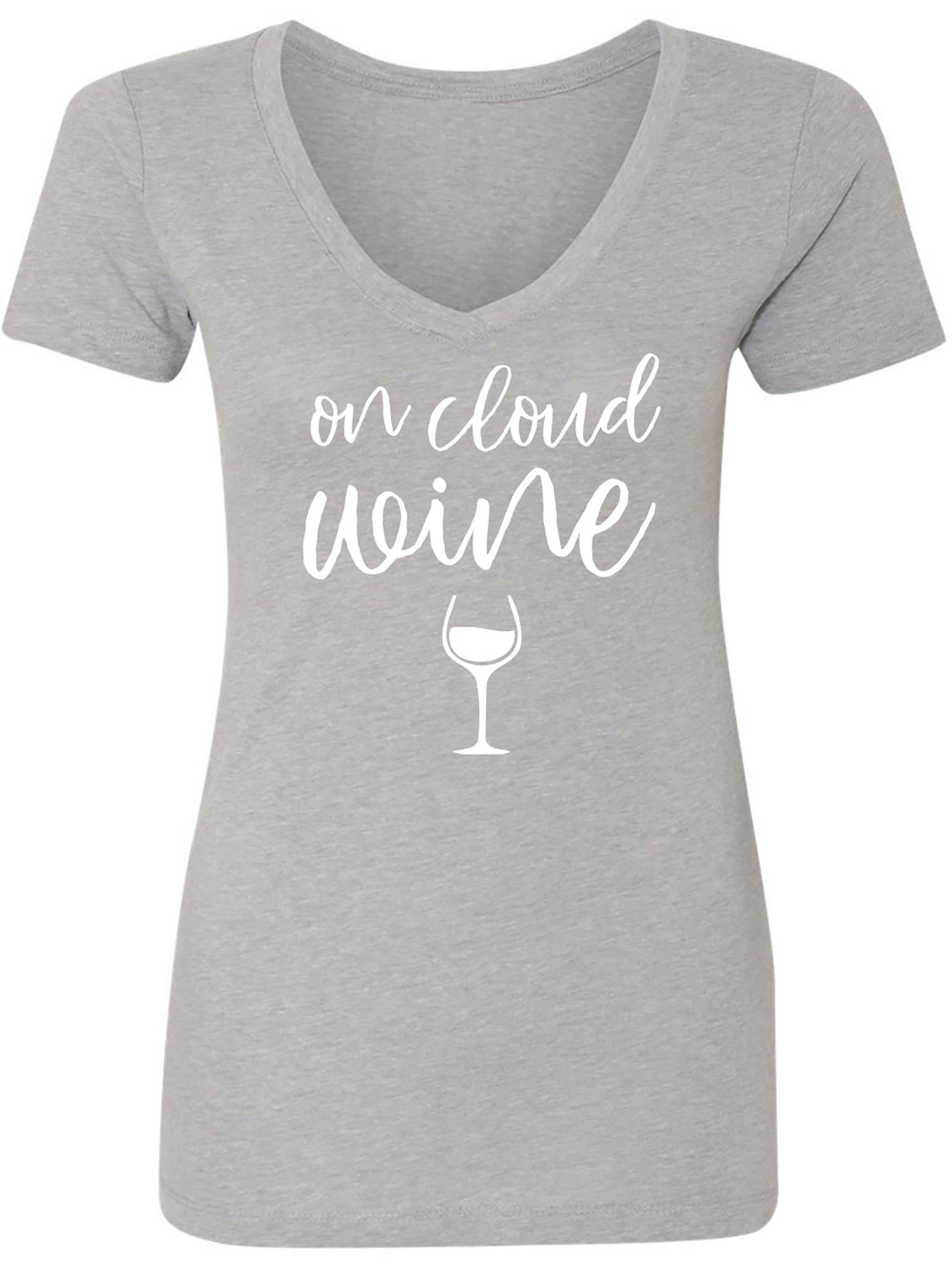 walmart women's v neck t shirts