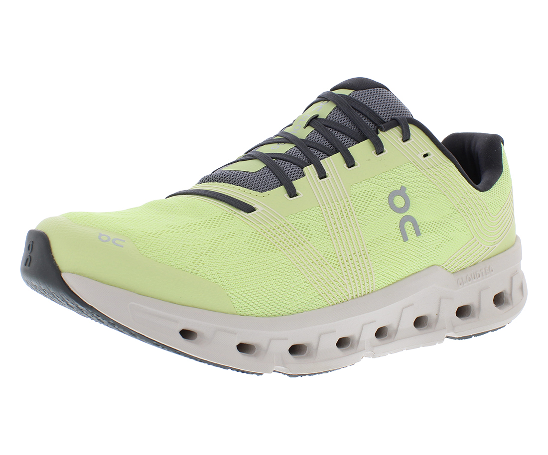 ON Cloudgo Hay Sand Men’s Pale Yellow and Gray Cloud Running Shoes US 9.5 On Running Cloudgo Running Shoe Hay/Sand Color Women main image 3