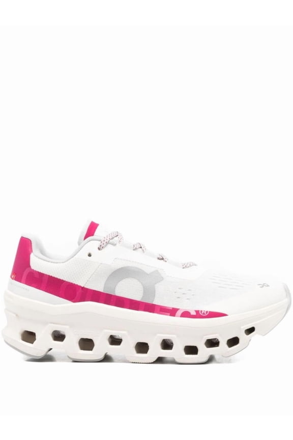 Cloudmonster Sneakers In Ivory With Grenadine Accents White (Women's)