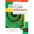 thumbnail image 1 of Pre-Owned Houghton Mifflin Harcourt on Core Mathematics: Teacher's Guide Grade 8 2012 (Paperback) 054761750X 9780547617503, 1 of 1