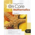 thumbnail image 1 of On Core Mathematics: Houghton Mifflin Harcourt on Core Mathematics : Student Workbook Grade 5 (Paperback), 1 of 6