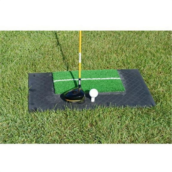 On Course Chip & Drive Mat (w Rubber Tees) Golf NEW