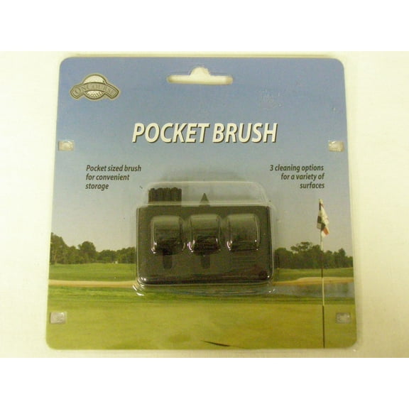 On Course Pocket Brush Cleaning Tool NEW Golf