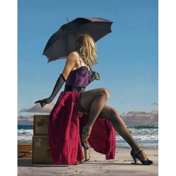 On Crescent Beach Poster Print by Paul Kelley (24 x 30)