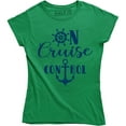 thumbnail image 1 of On Cruise Control Anchor Nautical Sailing Summer Vacation Travel Funny T-Shirt, 1 of 4