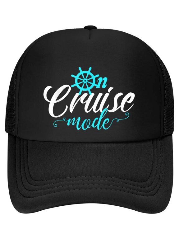 On Cruise Mode Baseball Cap Cruise Vacation Family Trendy Baseball Cap