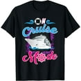 thumbnail image 1 of On Cruise Mode Shirt Womens Funny Cruising Lover's T-Shirt Black X-Large, 1 of 4