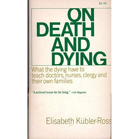 Pre-Owned On Death and Dying (Paperback) 9780020891307