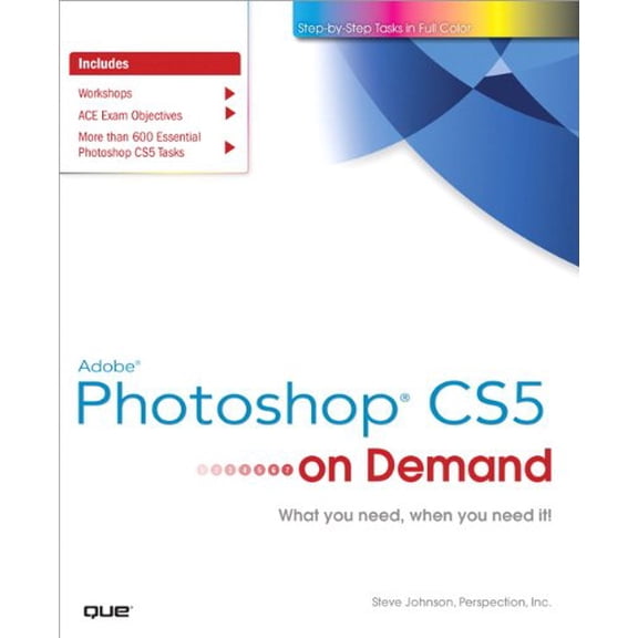 Pre-Owned Adobe Photoshop Cs5 on Demand (Paperback) 0789744473 9780789744470