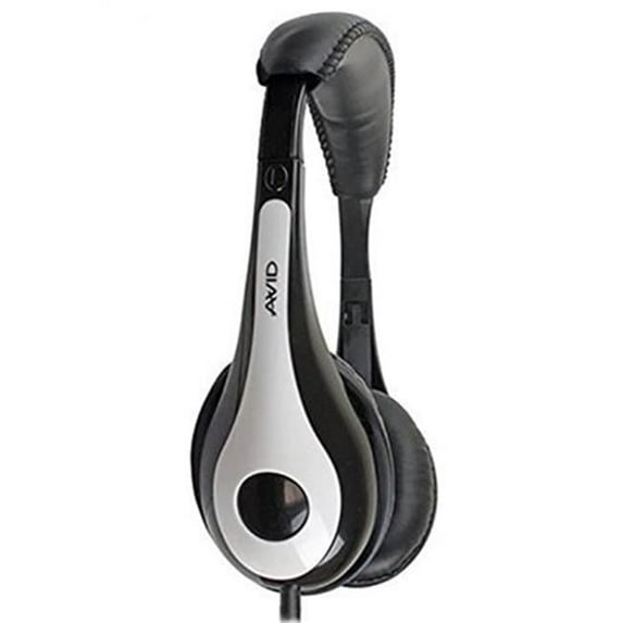 On-Ear Headphone, White & Black
