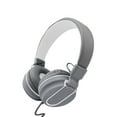 thumbnail image 1 of On-Ear Headphones Wired with Mic — Noise Isolating Plug in Headphones, Computer Headphones with Microphone, Headphones for Laptop, Headphones Corded, Headphones with Cord (Aux Jack 3.5mm), White, 1 of 1