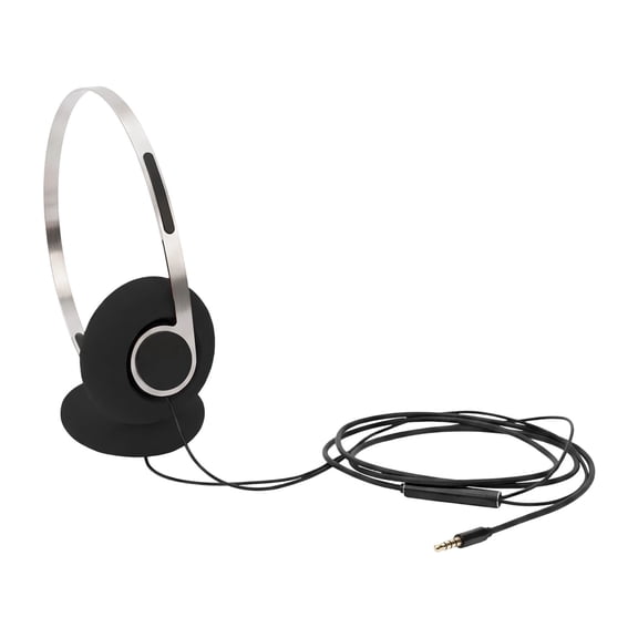 On-Ear Headphones with 20 Hz-20 kHz Frequency Response, Gold-Finished 3.5 mm Connection, and Call Answer and End Controls