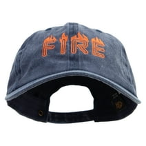 On Fire for Rescue Embroidered Cotton Twill Premium Pigment Dyed Cap - Navy OSFM