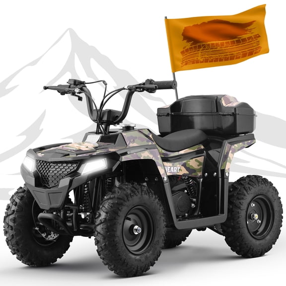 On Four Wheeler , All Terrain 4-Wheel Off-road Ride Car,Outdoor Adventure Perfect Gift