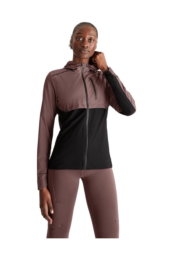 GRAPE/BLACK Women's Weather Jacket, US X-Small