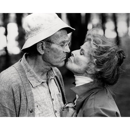 On Golden Pond Featuring Katharine Hepburn, Henry Fonda 24X36 Classic Hollywood Poster