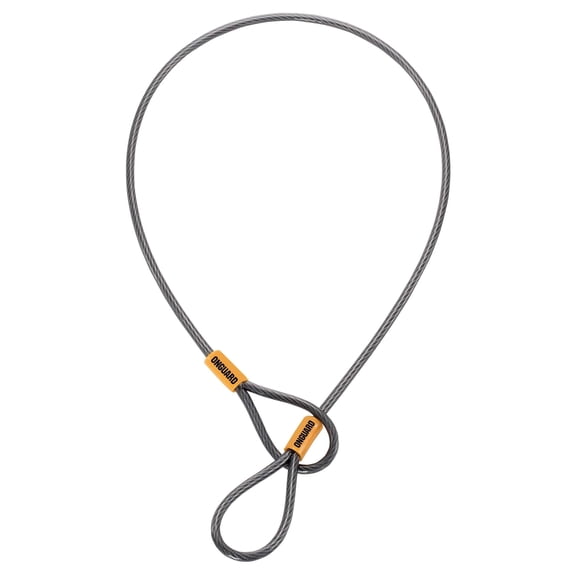On-Guard Akita-8045 Looped Cable Lock, Grey/Yellow, 53 x 5 mm