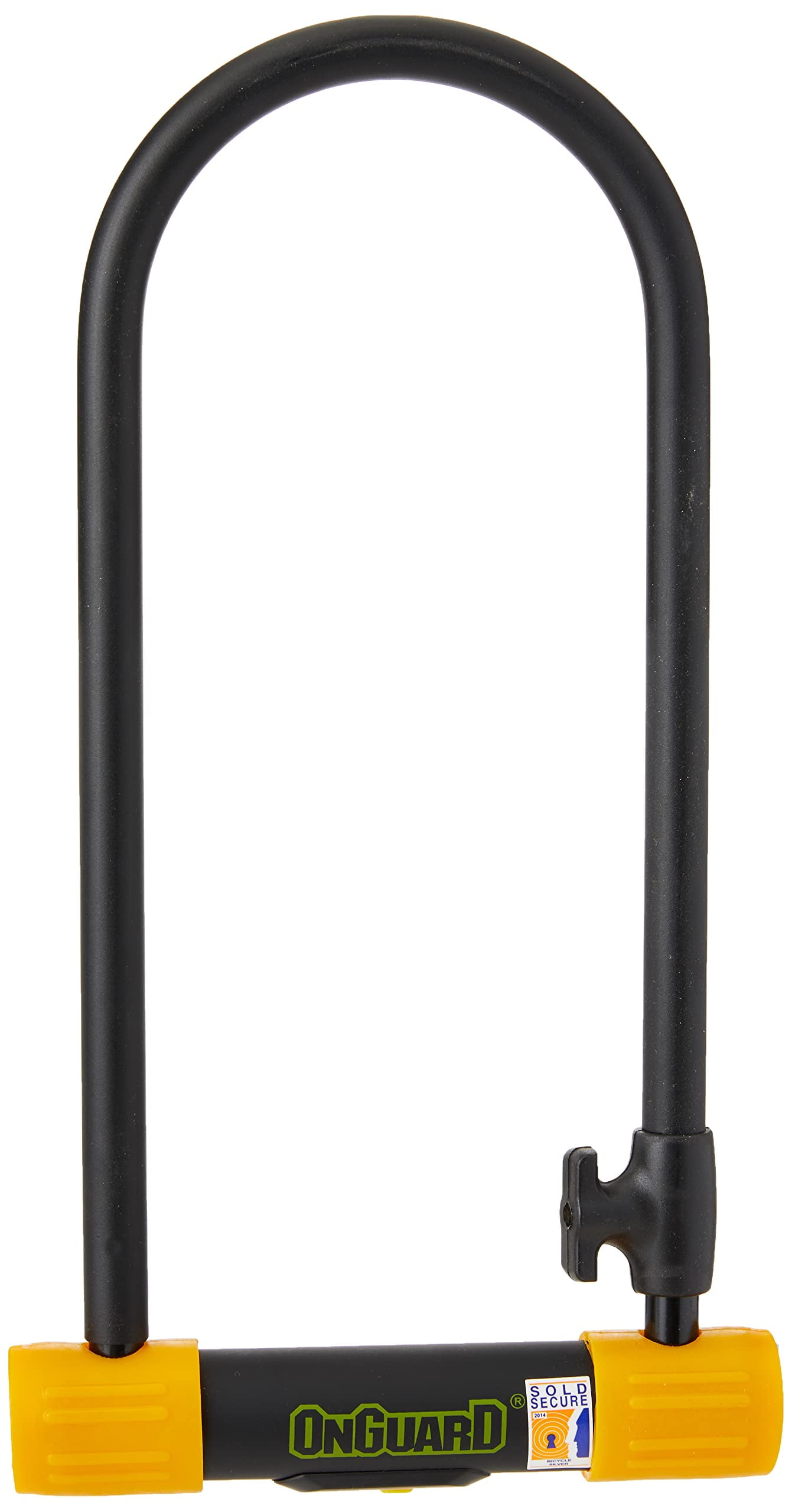 On-Guard Bulldog 8009 Keyed Shackle Lock - Black, 11.5 x 29.2 cm 11.5x29.2 cm Black