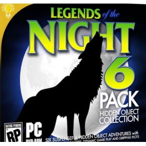 On Hand Software Legends Of The Night 6 Pack Hidden Object